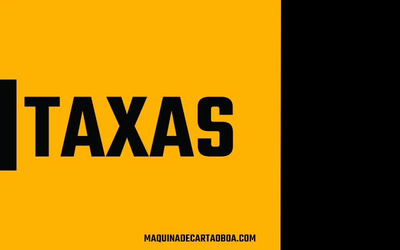 Taxas da Oruspay