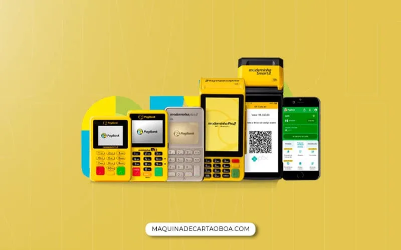Qual a melhor máquina de cartão PagBank? Testamos todas na prática!