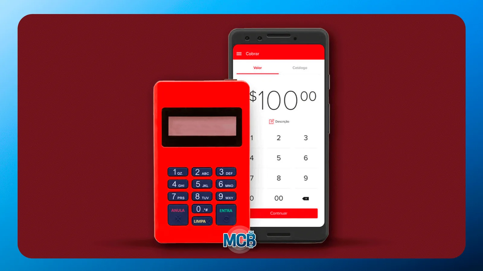 Qual é a melhor máquina de cartão para celular?