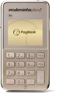Maquininha Moderninha Plus 2 da PagBank