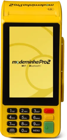 Maquininha Moderninha Pro 2 da PagBank